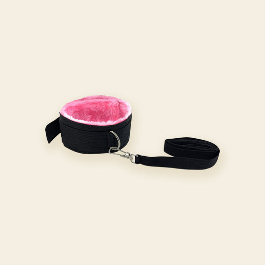 BDSM COLLAR WITH LEASH