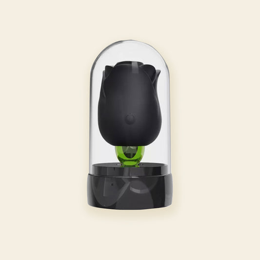 BELLE SUCKER AND TONGUE ROSE VIBRATOR