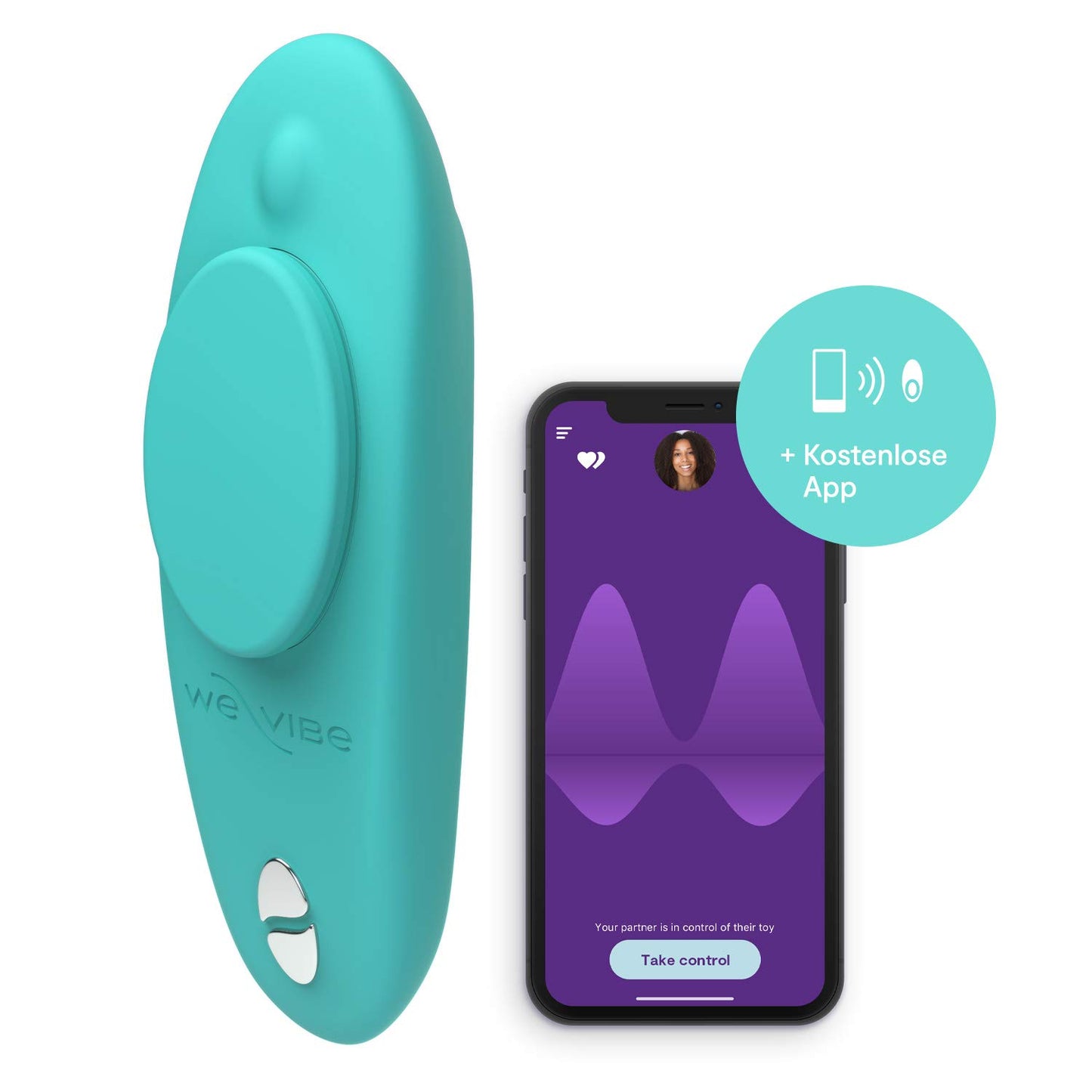 WE-VIBE MOXIE WEARABLE APP-CONTROL VIBE